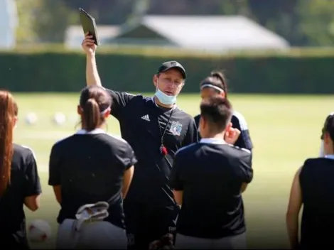 Luis Mena sigue como DT de Colo Colo Femenino