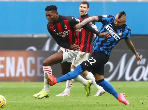 Vidal y Alexis vieron acción en triunfazo del Inter sobre el Milan