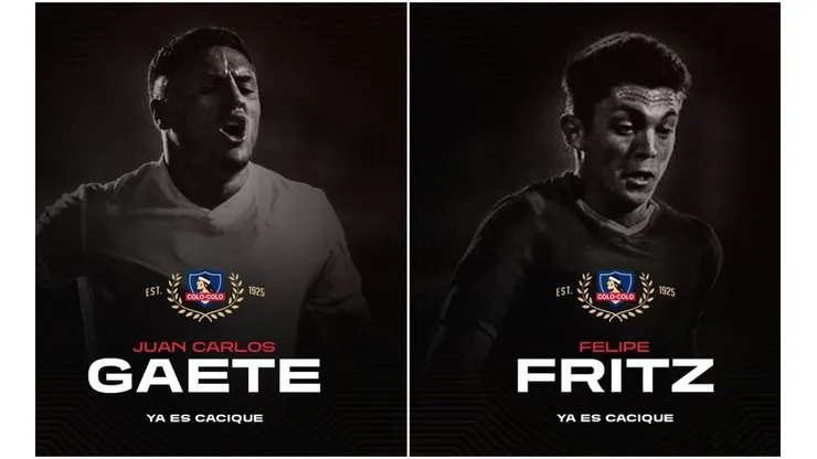 Gaete y Fritz son los primeros refuerzos del Cacique para el 2021.