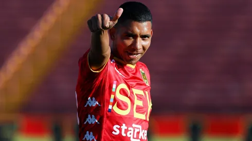 Cristián Palacios anotó 15 goles en el 2020 con la camiseta de Unión Española.