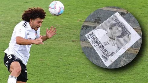 Maximiliano Falcón y su afiche