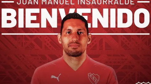 Juan Manuel Insaurralde es nuevo refuerzo de Independiente