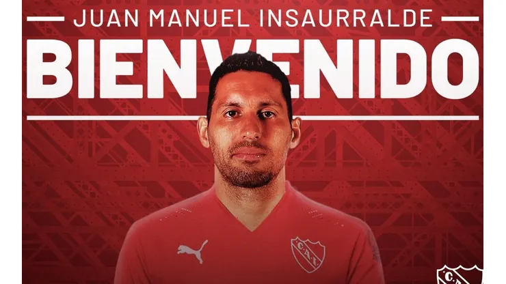Juan Manuel Insaurralde es nuevo refuerzo de Independiente