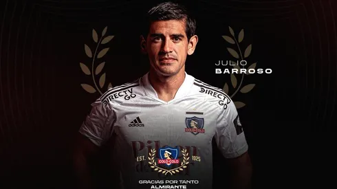 Julio Barroso es despedido por Colo Colo
