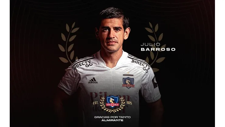 Julio Barroso es despedido por Colo Colo