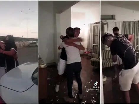 Video: El estremecedor recibimiento a Pablo Solari en Argentina