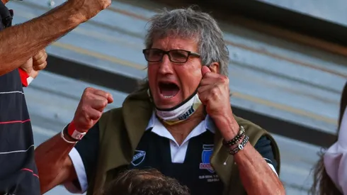 La celebración de Daniel Morón.