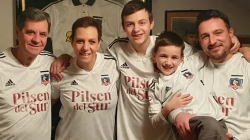 La familia colocolina de Mirko Jozic