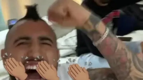 El King celebró con todo el gol del Popular