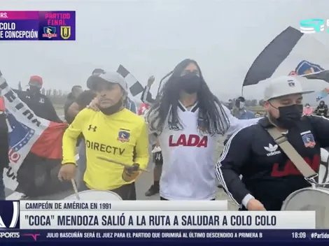 Coca Mendoza sale a despedir a Colo Colo y sufre por el Guanaco
