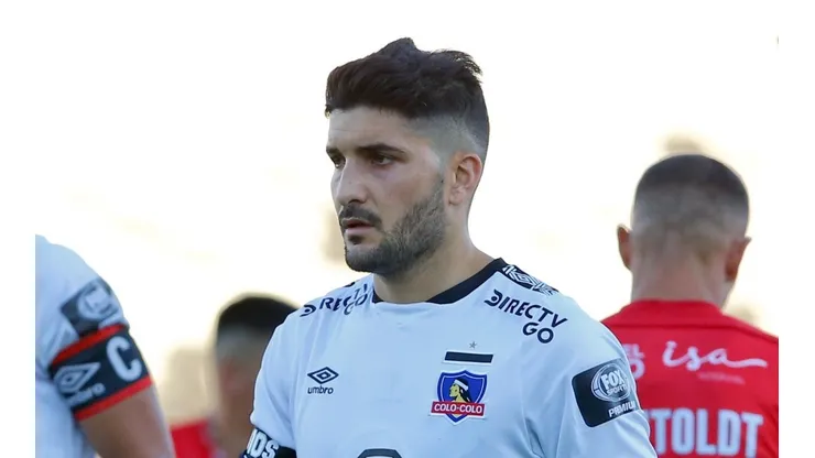 Nicolás Blandi comienza a despedirse de Colo Colo.