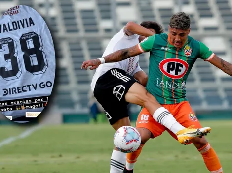 Gaete no pierde el tiempo y cambia su camiseta con el Mago Valdivia