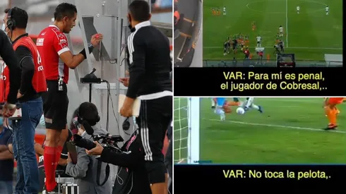 El juez hizo oídos sordos a las palabras que llegaron desde el VAR.