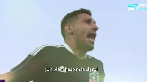 Insaurralde vio la roja por reclamos al árbitro.