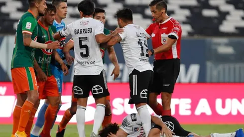Todo el Monumental pidió penal a Falcón