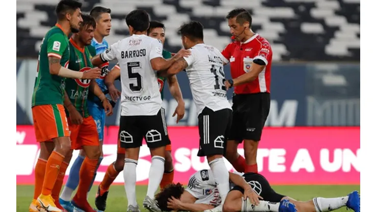 Todo el Monumental pidió penal a Falcón