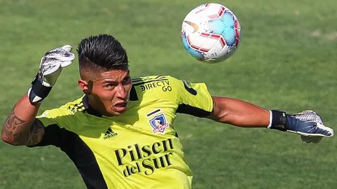El portero viene realizando buenos partidos con la camiseta de Colo Colo.