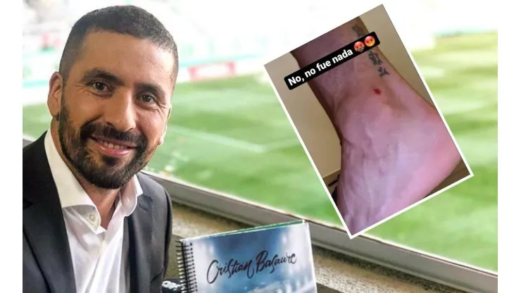 Basaure se refirió a la imagen que colgó Aveldaño en sus redes sociales.