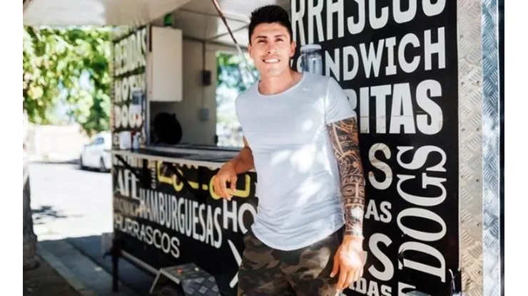El food truck de un ex Colo Colo que la rompe en Casablanca