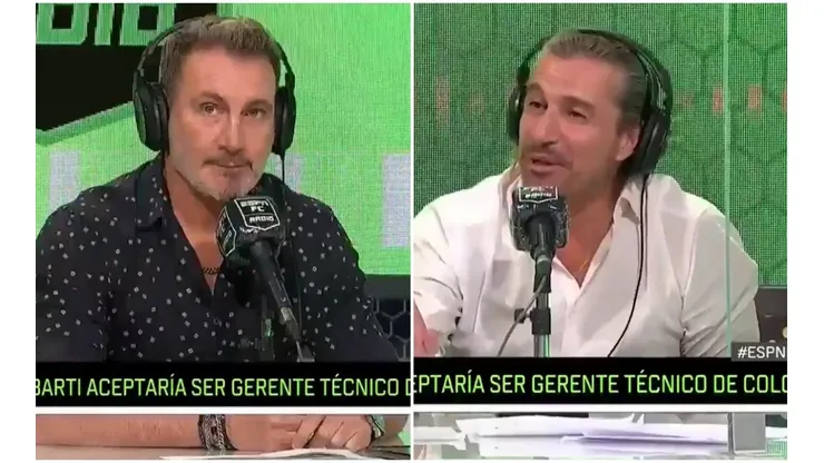 Barti se hizo el desentendido ante la pregunta de Solabarrieta.