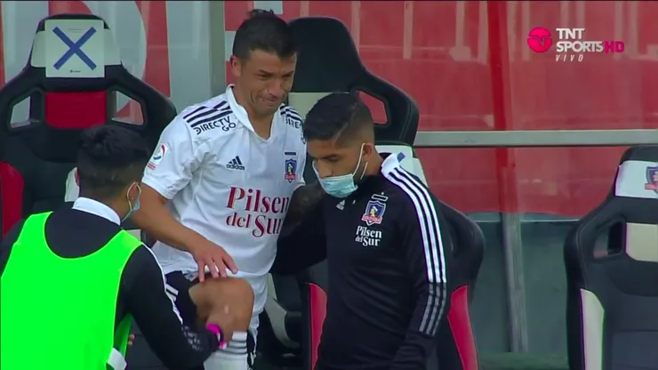 Gabriel Costa salió lesionado