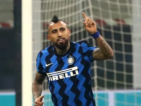 Arturo Vidal grita con el alma el gol de César Fuentes