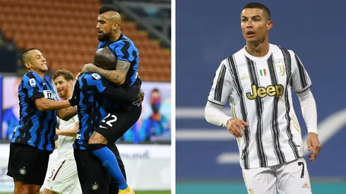 Vidal y Alexis se verán las caras ante Cristiano Ronaldo en una nueva edición del derby de Italia.