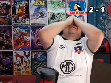 Igual que todos: Youtuber al borde de las lágrimas con triunfo de Colo Colo