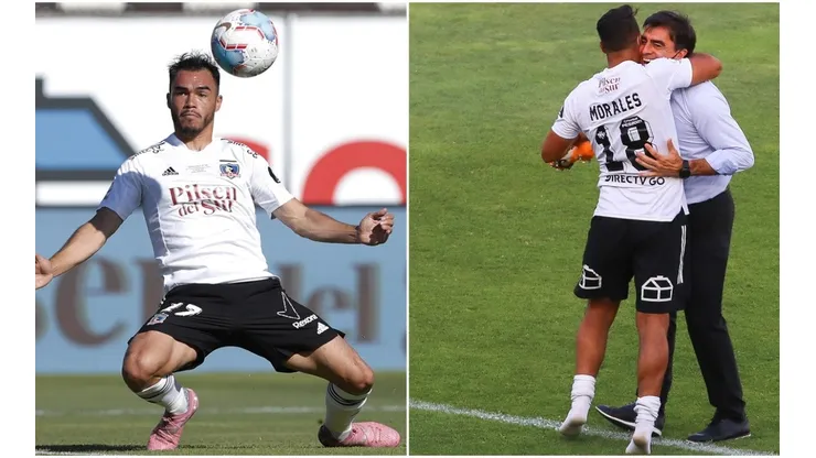 El DT se refirió a dos jugadores formados en Colo Colo | Foto: Agencia Uno