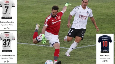 Continúa la subasta de camisetas en el Superclásico Social | Foto: Agencia Uno adaptada