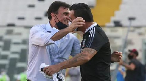 Gustavo Quinteros enfrentó los micrófonos en el Monumental