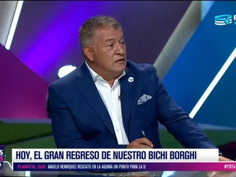 Claudio Borghi seguirá comentando los partidos de Colo Colo