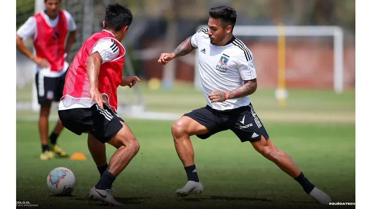 Marcos Bolados dejó atrás su lesión | Foto: Sebastián Órdenes, Colo Colo Oficial