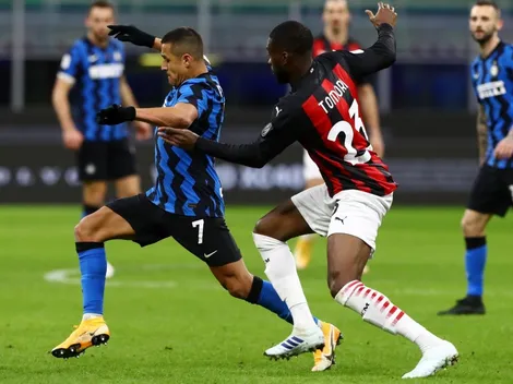 Vidal y Alexis en el triunfazo del Inter al Milan