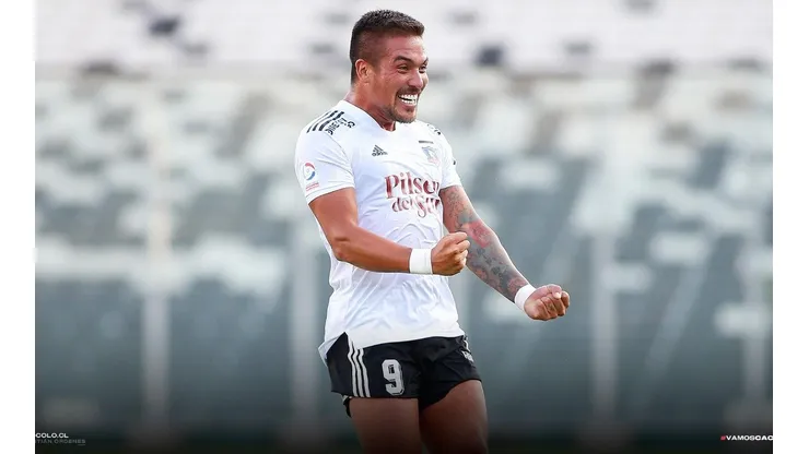 Javier Parraguez le da el triunfo al Cacique | Foto: Sebastián Órdenes Colo Colo Oficial