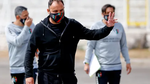 José Luis Sierra - entrenador de Palestino | Foto: Agencia Uno
