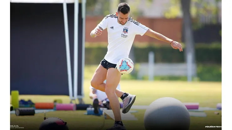 Matías Zaldivia se refirió al juego de Colo Colo | Foto: Sebastián Órdenes, Colo Colo Oficial.
