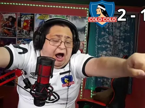 Youtuber se vuelve loco celebrando el gol de Parraguez