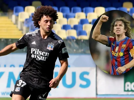 Maximiliano Falcón y su idolatría a Carles Puyol