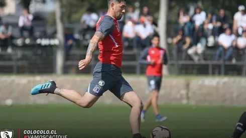 Agustín Ortiz en Colo Colo