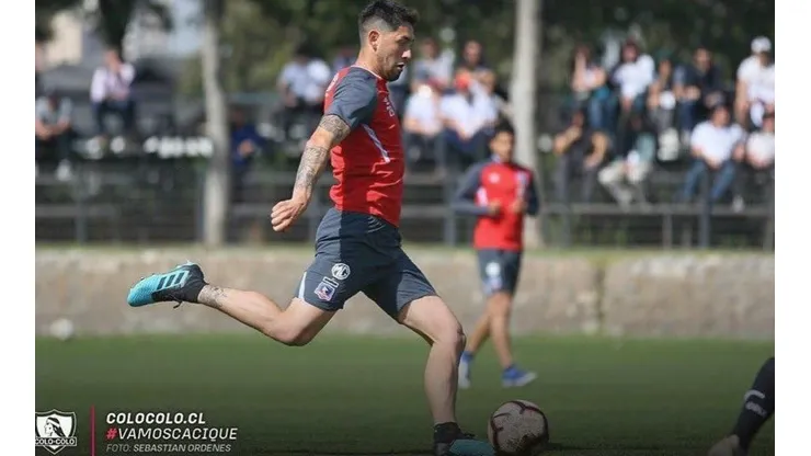 Agustín Ortiz en Colo Colo