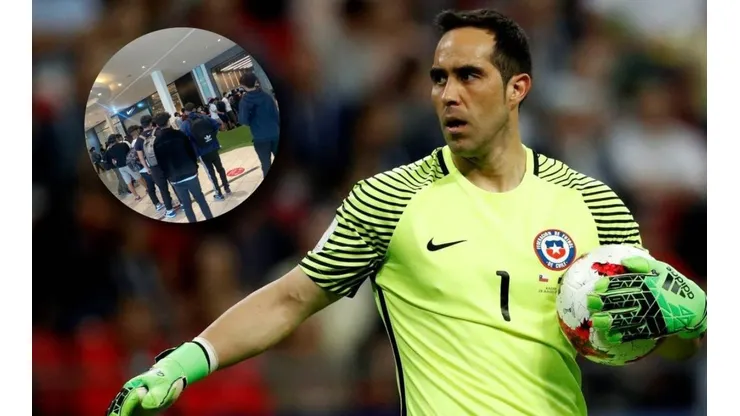 Claudio Bravo trata de idiotas a la gente que fue a comprar zapatillas