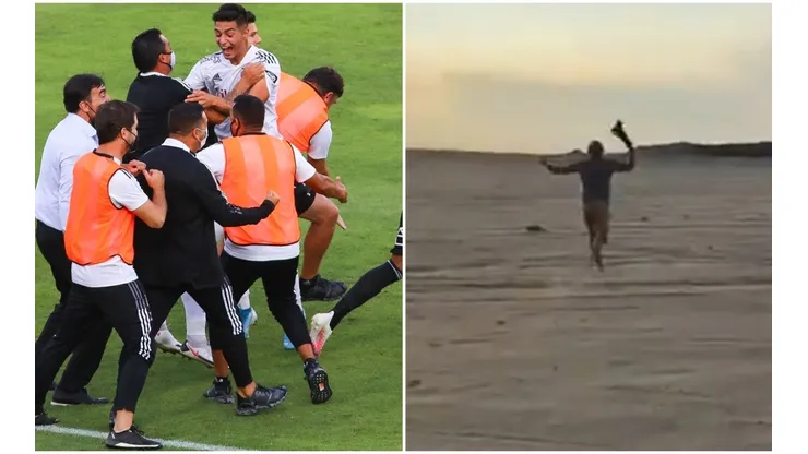 El gol de Parraguez desató la locura en Colo Colo.