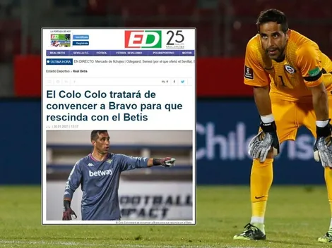 En España reaccionan al posible retorno de Bravo a Colo Colo