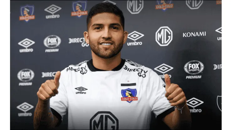 El volante fue titular en la última práctica del Cacique | Foto: Colo Colo oficial