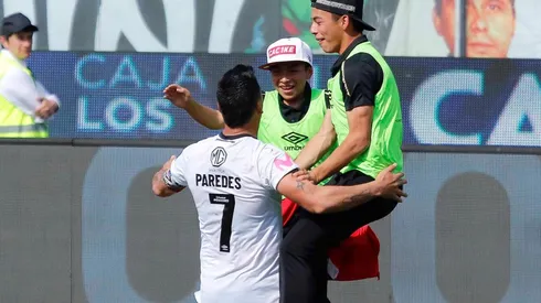 Esteban Paredes ya vive el Superclásico | Foto: Agencia Uno