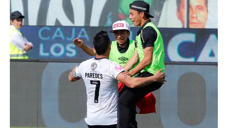 Esteban Paredes ya vive el Superclásico | Foto: Agencia Uno
