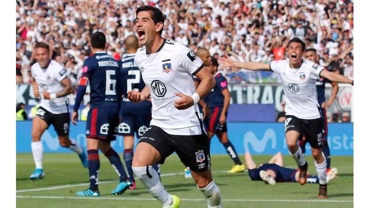 Julio Barroso anotó el gol del triunfo en el último superclásico en el Monumental.
