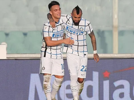 Con Vidal y Sánchez, el Inter gana en el minuto 120 en Copa Italia