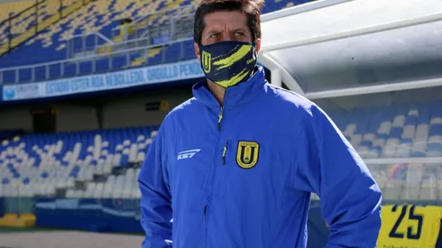 Hugo Balladares, entrenador Universidad de Concepción | Foto: Agencia Uno